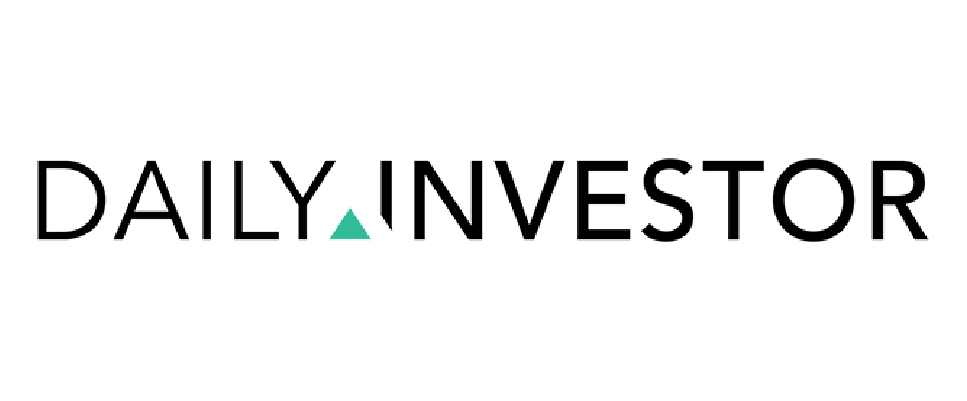 Daily Investor logo with a teal upward triangle replacing the 'I' in 'DAILY' and the first 'I' in 'INVESTOR'.